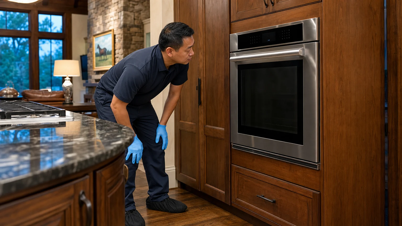 Built-in wall oven diagnostic visit in Milton